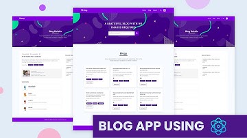Demo: Create a Blog Website Using React JS | Axios & DummyJSON fake REST API