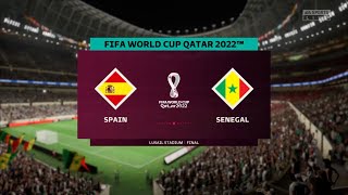 FIFA 23 PS4 | Spain VS Senegal - FIFA World Cup Qatar 2022 | Final | Gameplay PlayStation 4