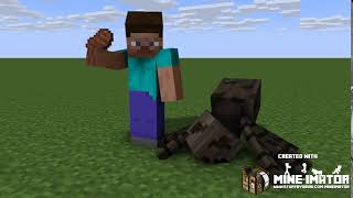 Steves Life 2 Steve Feeds Spider