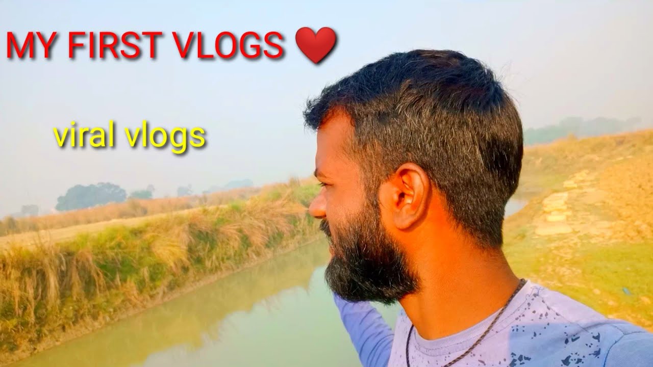 MY FIRST VLOGS ️ ।। Suryabhan channel vlogs first vlogs - YouTube