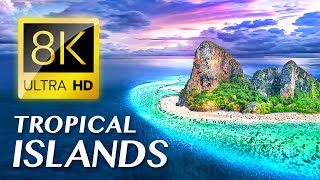 The Most Beautiful Tropical Islands in the World 8K ULTRA HD