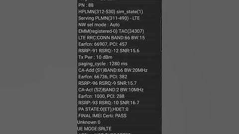 T-mobile band66 roaming from sprint