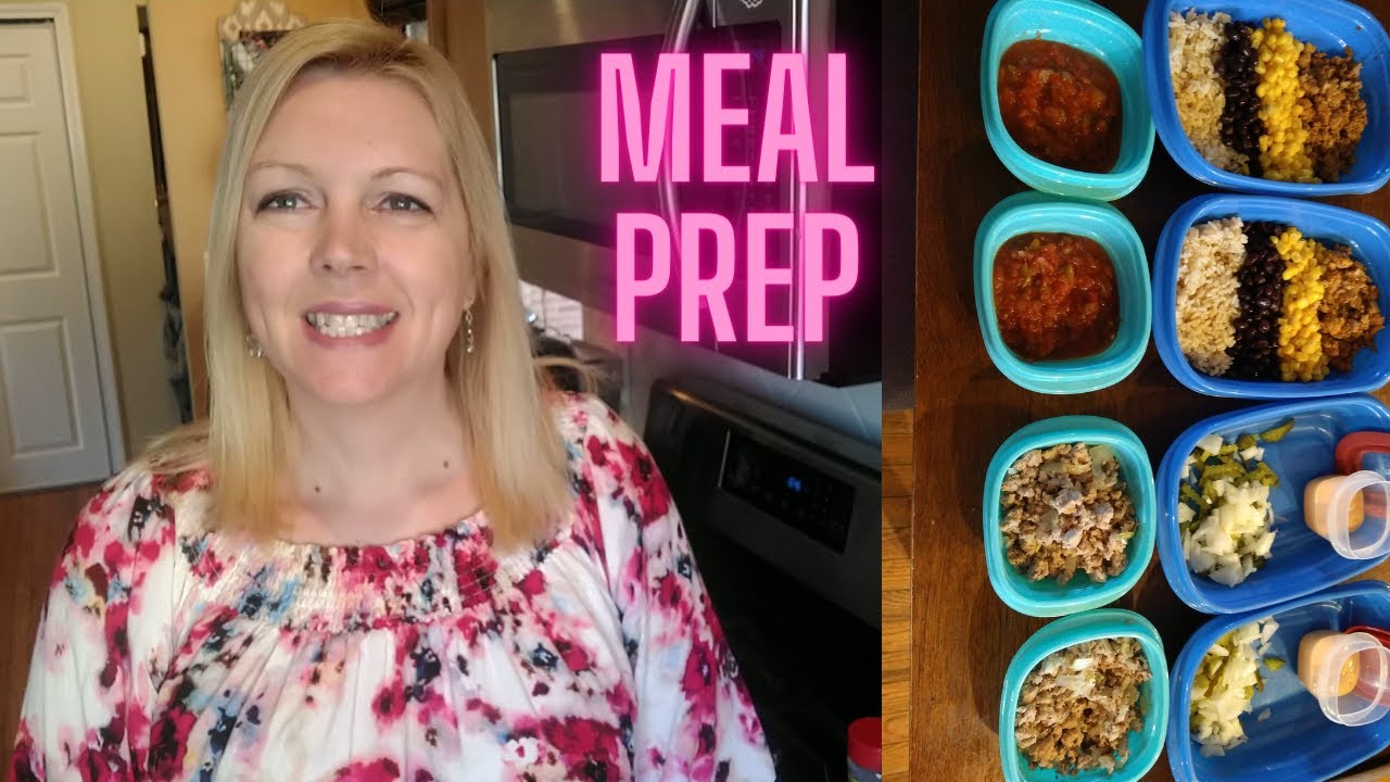 Dinner Freezer Prep/ Lunch Prep/ Meal Prep/ Big Mac Salad/ Taco Bowl