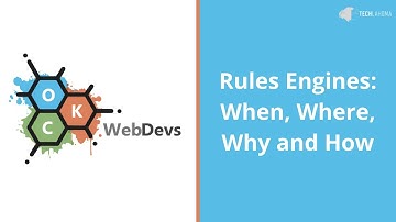 Rules Engines: When, Where, Why and How - Jonathon Roach: OKC WebDevs