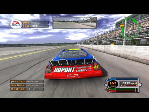 NASCAR 2005 Chase for the Cup - PlayStation 2 Gameplay (PCSX2)