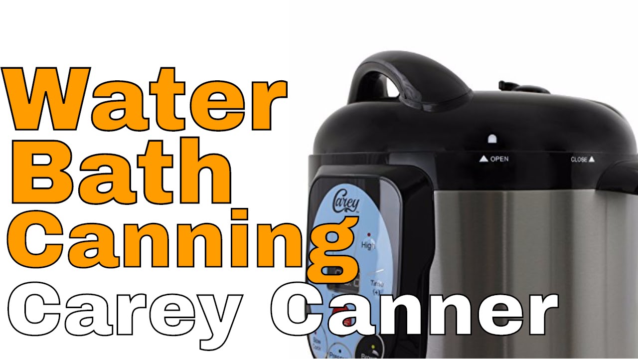 How to Pressure Can in the Carey Electric Canner