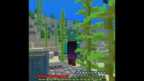 day 24: placing ONE block each day until i build a house in Minecraft #Shorts