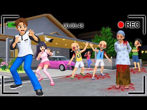 CCTV CAPTURES UPIN IPIN GHOST IN FRONT OF YUTA MIO'S HOUSE?!
