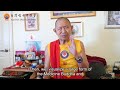 HE Garchen Rinpoche teaching on the virus