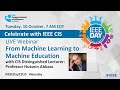 Ieee cis distingued lecturer hussein abass webinar on      