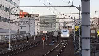 東海道新幹線 N700系 X40編成(のぞみ239号新大阪行き）名古屋駅 入線‼️