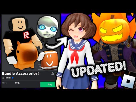 MORE NEW ACCESSORIES FOR OLD AVATAR BUNDLES!!! (ROBLOX)