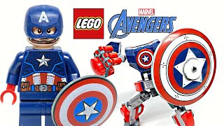 LEGO Marvel Avengers Classic Captain America Mech Armor 76168