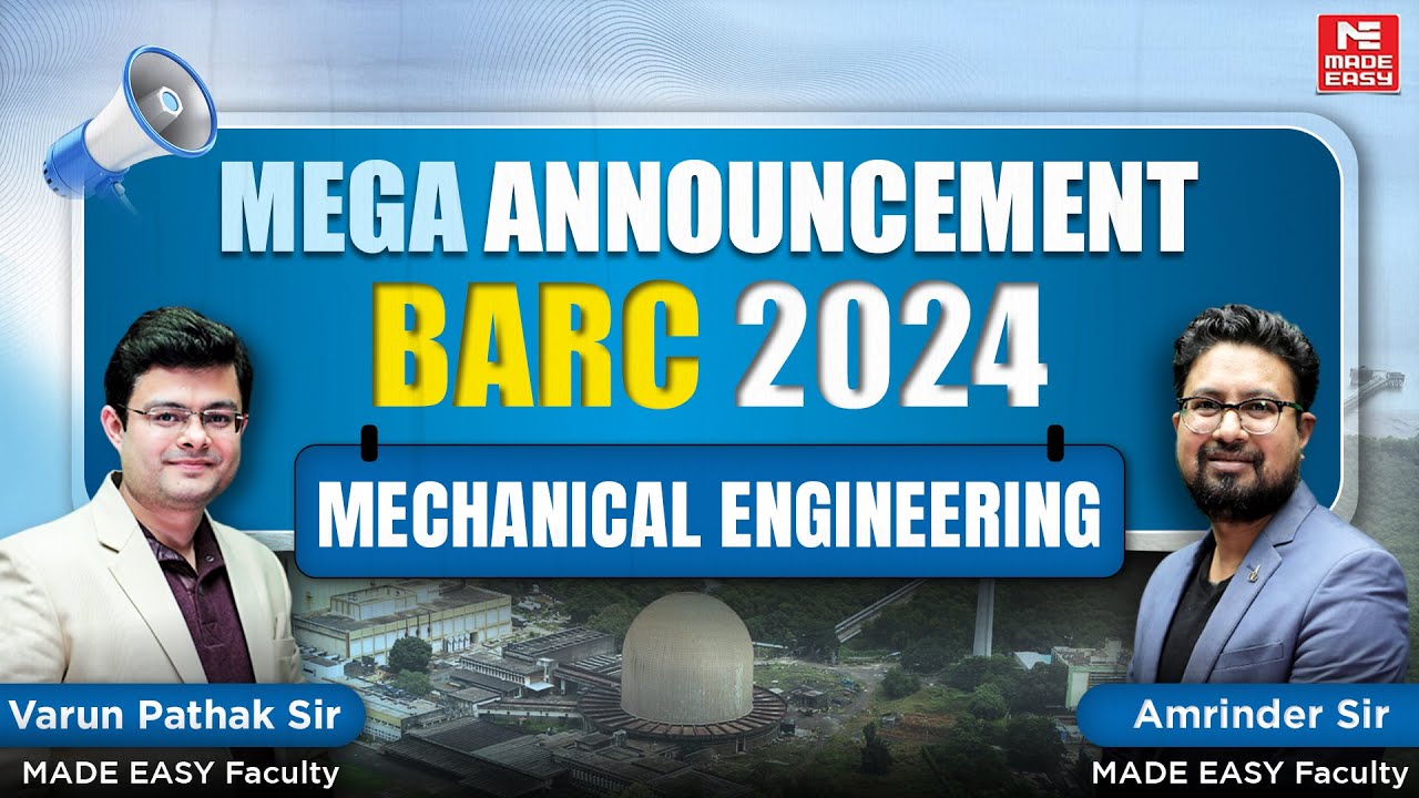MEGA ANNOUNCEMENT | BARC Practice Program | MADE EASY 2.0 Initiative ...