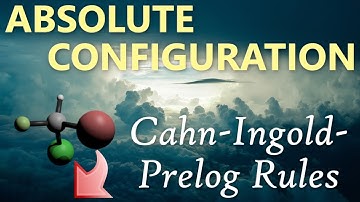 Chirality, Assigning absolute configuration and the Cahn-Ingold-Prelog rules