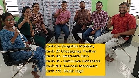 6 Synapse Toppers(Rank-15,27,42,45, 201,276)-Swagatika,Chodaganga,Smaranika,Samikshya,Animesh,Bikash