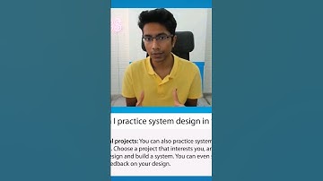 Where can I practice system design in the real world? #systemdesign #interviewready