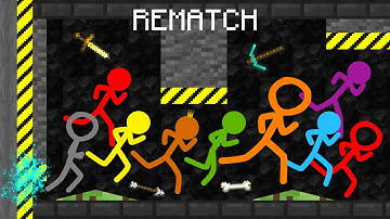 Shutter Crush 2 - Survival Stickman Race in Algodoo (Rematch)