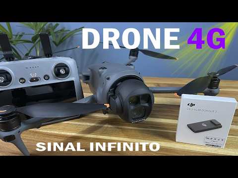 Drone flies up to 50 km with 4G.