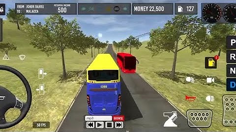 IBDB Bus simulator | Malaysia Bus simulator 3d studio Gameplay Android, iOS #bussimulator