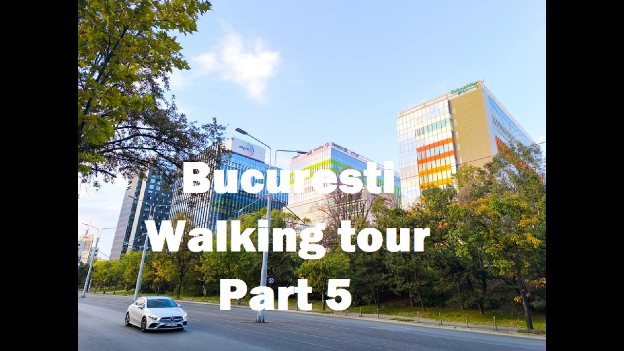Bucuresti walking tour |Part 5 | 4k sound
