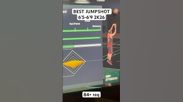 The BEST Jumpshot for 6’5-6’9 on NBA 2K26!