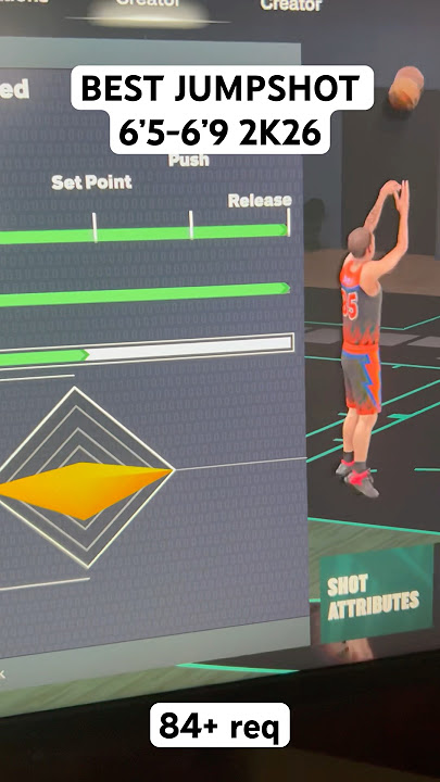 The BEST Jumpshot for 6’5-6’9 on NBA 2K26!
