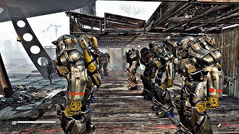 Fallout 4 PC (4K)- Power Armor Units Reorganized.