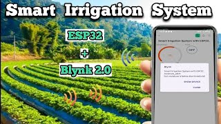 Smart Irrigation System: ESP32, Soil Moisture Sensor & Blynk IoT