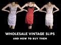 How to buy wholesale vintage slips from Nylon Nostalgia.