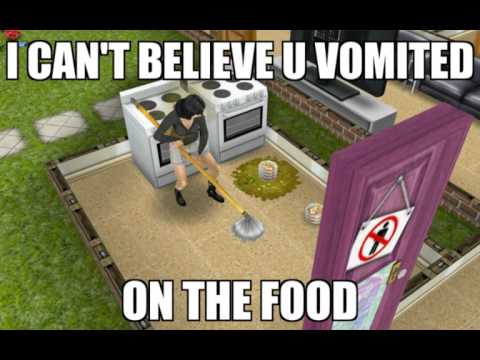 Sims Freeplay Glitches And Funny Moments Youtube