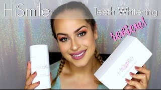 HiSmile Teeth Whitening Kit + Coconut Whitening Mouthwash Review | Alyssa B.