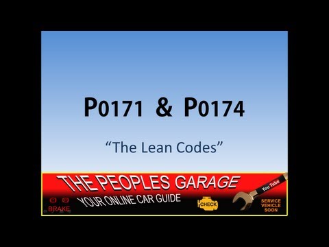 How to Diagnose Codes P0171 & P0174 - Lean Bank 1 & 2