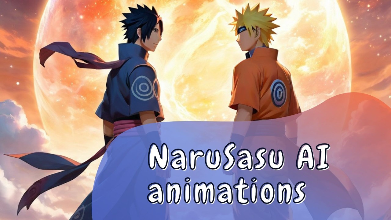 Симпатичные AI-анимации NaruSasu SasuNaru