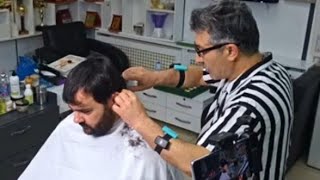 Hair And Beard Trimming And Massage With Munur Onkan