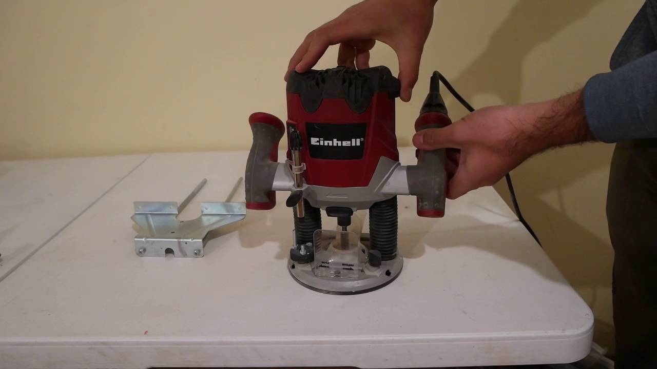 Fresadora Einhell RT-RO 55 1200W - YouTube