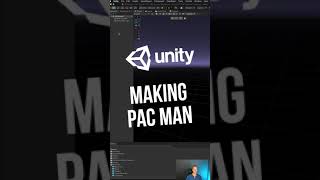 Unity 3D and ProBuilder - Make a 3D Pac Man in 60 sec.  EASY!!  #shorts