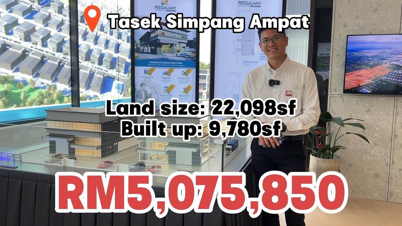 REGALWAY - AN UPCOMING FACTORY PROJECT IN SIMPANG AMPAT WITH 20,000 SQFT LAND, FROM RM 5 MIL