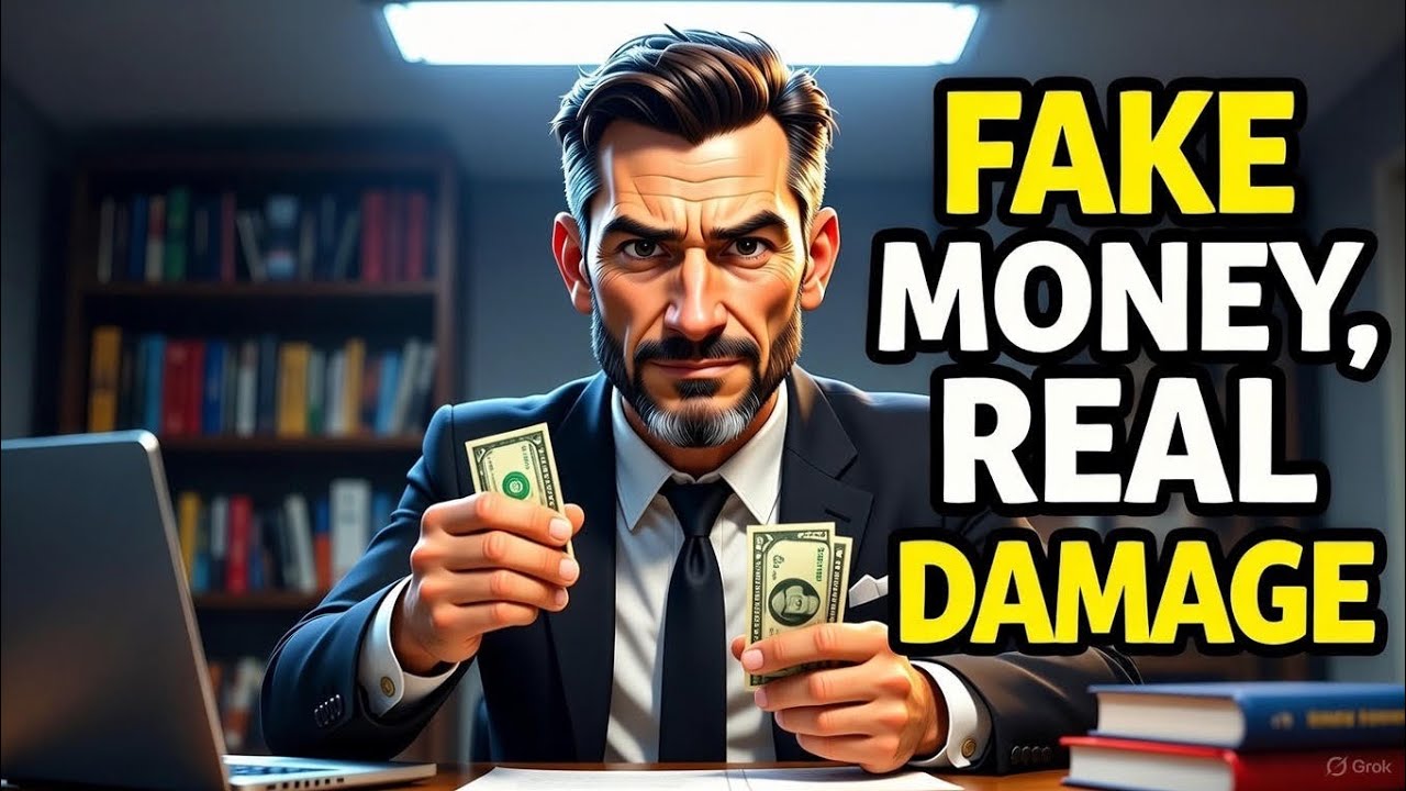 How To Know Counterfeit/Fake Money that They Never Teach You (FAKE MONEY, REAL DAMAGE)