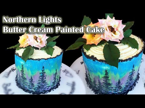 Video: How To Make A Northern Lights Cake