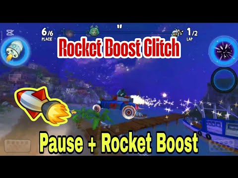 I Try the Rocket Boost Glitch🚀. #PatrickBrokeBBR2 . Beach Buggy Racing 2 🏖️