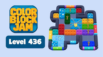Color Block Jam Level 436 Solution Walkthrough