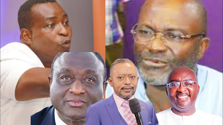 Break; Wontumi Fires Ken. Agyapong, Owusu Bermpah & Allan Cash Over Bawumia Presidency