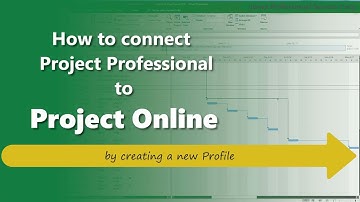Connect Project Pro to Project Online