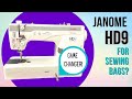 Janome9 sewing machine  is this the best machine for sewing bags