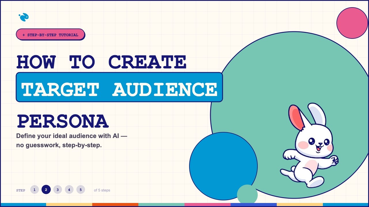 How to Create a Target Audience Persona in Intura