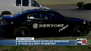 Neighbors react to 14-year-old shot in Covington