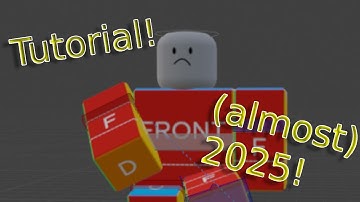 How to animate Roblox animations using Blender! (2025)