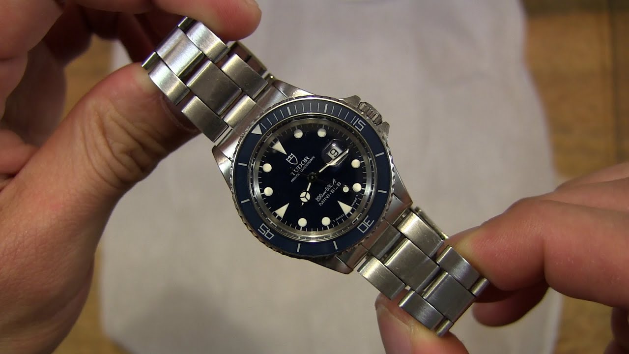 Tudor Mini-Sub ref 73090 Watch - YouTube