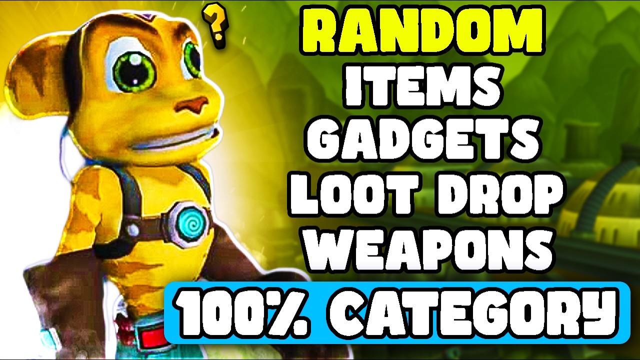 Ratchet and Clank 100% Speedrun but EVERYTHING is Randomized!